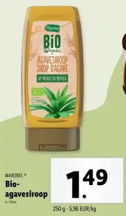 Lidl Maribel Bio agavesiroop aanbieding