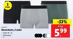 Lidl Livergy Boxershorts aanbieding