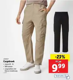 Lidl Livergy Cargobroek aanbieding