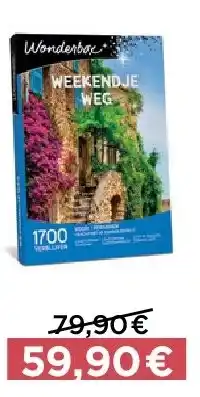 Carrefour WEEKENDJE WEG aanbieding