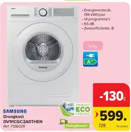Carrefour Droogkast DV91CGC2A0THEN aanbieding