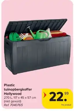 Carrefour Plastic tuinopbergko er Hollywood aanbieding