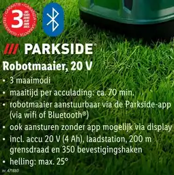 Lidl Robotmaaier, 20 V aanbieding