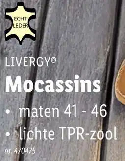 Lidl Mocassins aanbieding
