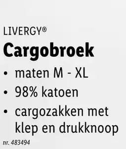 Lidl Cargobroek aanbieding