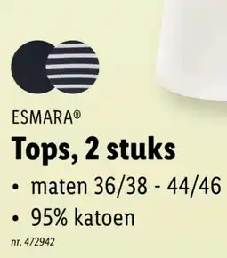Lidl Tops, 2 stuks aanbieding