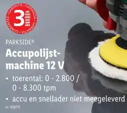 Lidl Accupolijstmachine 12 V aanbieding