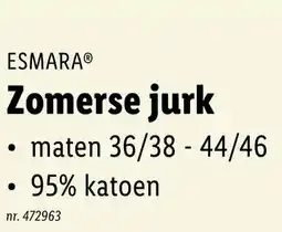 Lidl Zomerse jurk aanbieding