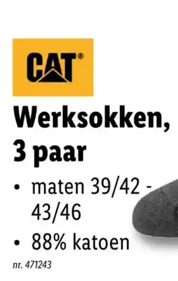 Lidl Werksokken, 3 paar aanbieding