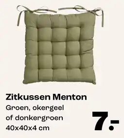 Kwantum Zitkussen Menton aanbieding