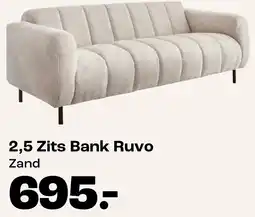Kwantum 2.5 Zits Bank Ruvo aanbieding