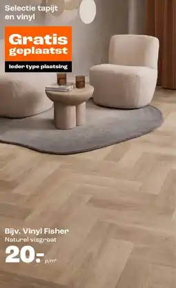 Kwantum Vinyl Fisher aanbieding