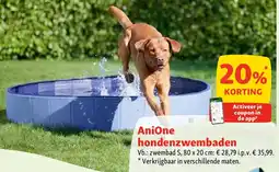 Maxi Zoo AniOne hondenzwembaden aanbieding
