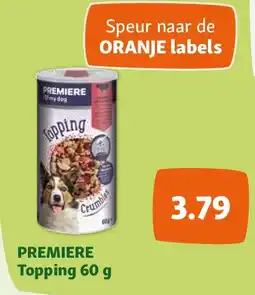 Maxi Zoo PREMIERE Topping 60 g aanbieding