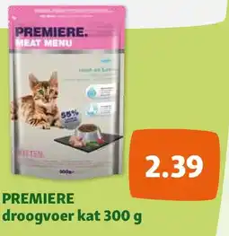 Maxi Zoo PREMIERE droogvoer kat 300 g aanbieding