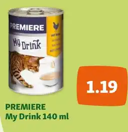 Maxi Zoo PREMIERE My Drink 140 ml aanbieding