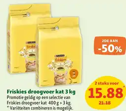 Maxi Zoo Friskies droogvoer kat 3 kg aanbieding