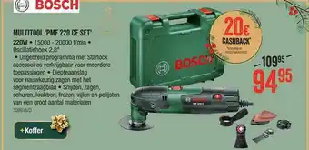 HandyHome Multitool Pmf 220 Ce Set aanbieding