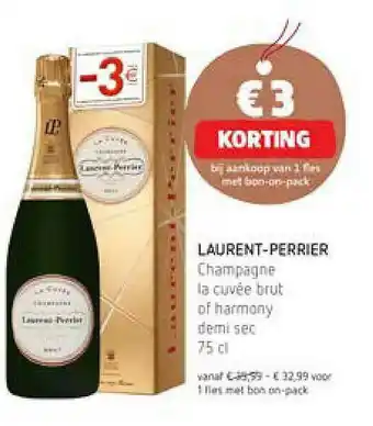 Spar Laurent-perrier Champagne aanbieding