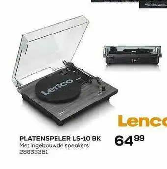Plantespler Ls-10 Bk Lenco