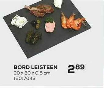 Supra Bazar Bord Leisteen aanbieding