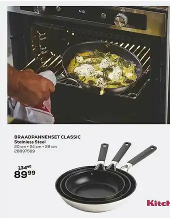 Supra Bazar Braadpannenset Classic aanbieding