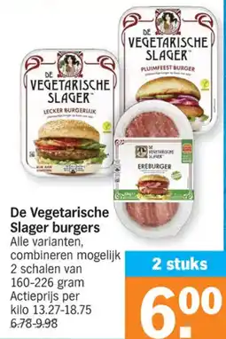 Albert Heijn De Vegetarische Slager burgers aanbieding