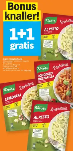 Albert Heijn Knorr spaghetteria aanbieding