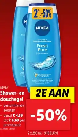 Lidl PROMO Shower- en douchegel aanbieding