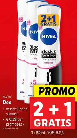 Lidl Deo aanbieding