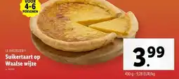 Lidl Suikertaart op Waalse wijze aanbieding