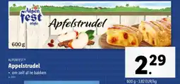 Lidl Appelstrudel aanbieding