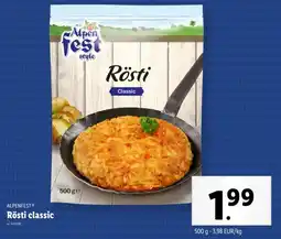 Lidl Rösti classic aanbieding