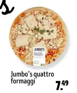 Jumbo Jumbo's quattro formaggi aanbieding