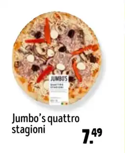 Jumbo Jumbo's quattro stagioni aanbieding