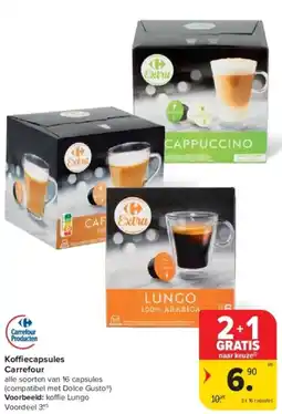 Carrefour Koffiecapsules Carrefour aanbieding