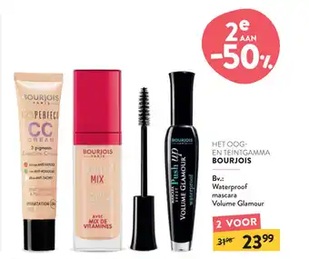 Di Bourjois Water proof mascara aanbieding