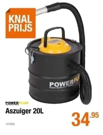 Cevo Powerplus Aszuiger 20L aanbieding