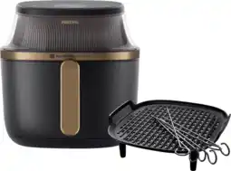 Coolblue Philips Airfryer XXL 3000 Serie NA342/00 + Grillkit aanbieding