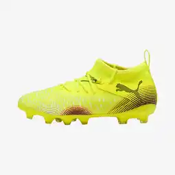 Decathlon Schoenen voor kinderen Future 8 Match FG/AG geel aanbieding