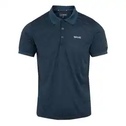 Decathlon Heren Remex II Polo Shirt (Moonlight Denim/Navy) aanbieding