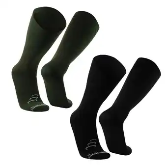 Decathlon Compressiekousen 15 20 heren dames herstel spataderen reis recovery PIMA katoen aanbieding