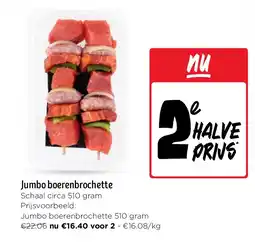 Jumbo Jumbo boerenbrochette aanbieding