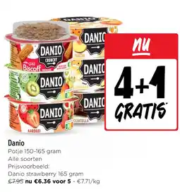 Jumbo Danio strawberry 165 gram aanbieding