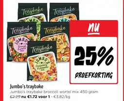 Jumbo Jumbo’s traybake aanbieding
