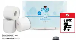 Jumbo Jumbo toiletpapier 3-laags aanbieding
