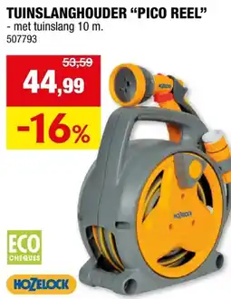 Hubo Hozelock Pico Reel tuinslanghouder met tuinslang 10m aanbieding