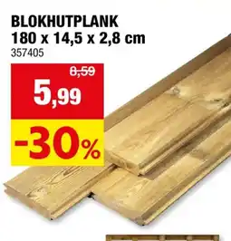 Hubo Cartri Modulo plank 180x14,5x2,8 cm grenen aanbieding