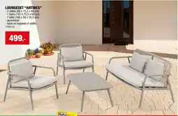 Hubo Antibes loungeset aanbieding