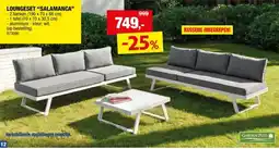 Hubo Garden Plus Salamanca loungeset wit/grijs aanbieding